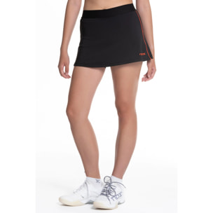Falda deportiva pádel TEAM negro