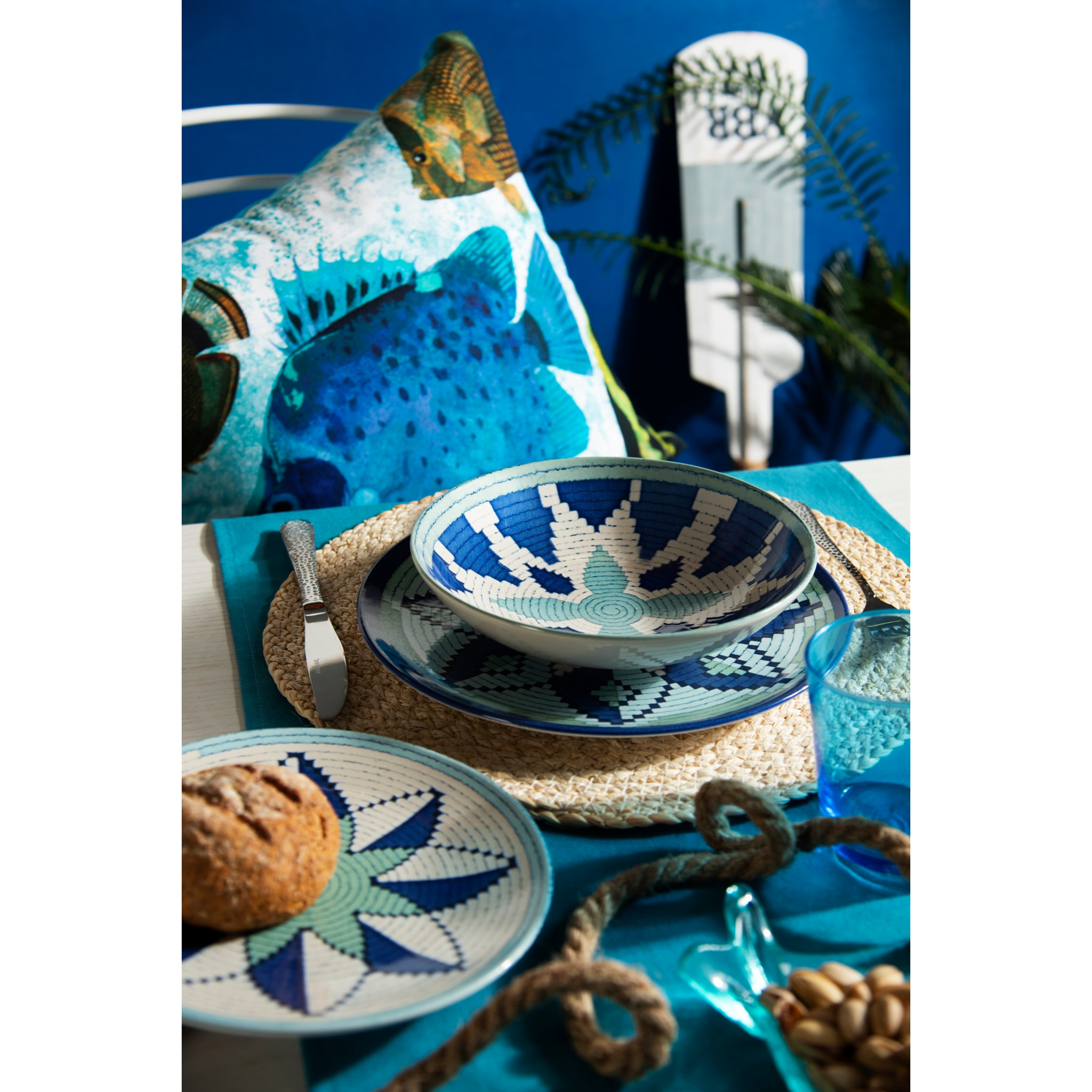 Runner 45x140 Excelsa – Panama Color Azzurro