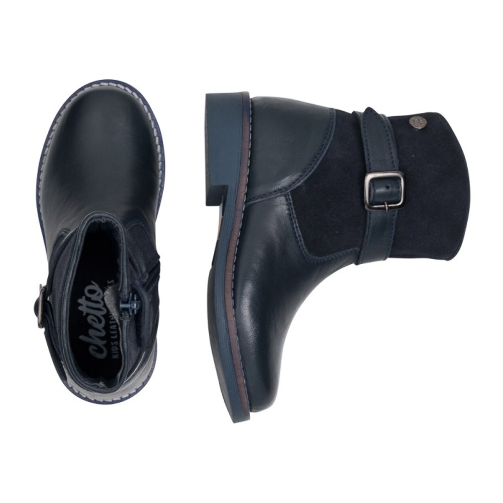 Botin con hebilla - un clasico