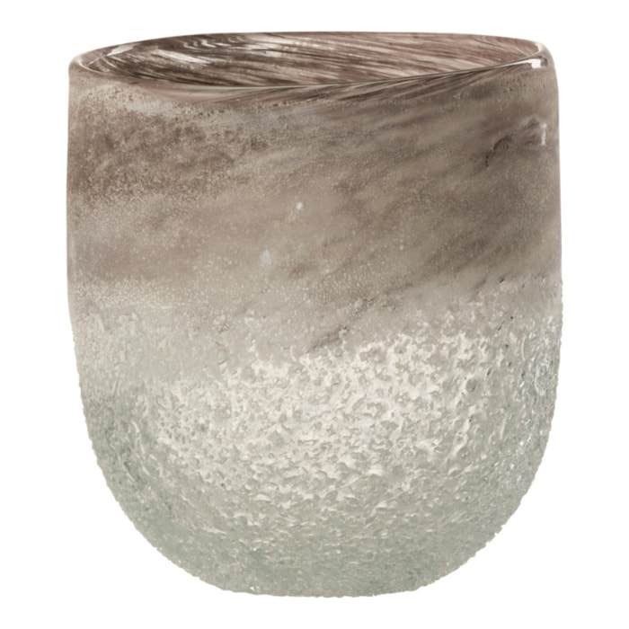 J-Line photophore Scavo - verre - gris - small