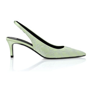 PHILIPP PLEIN Scarpe slingback MONOGRAM