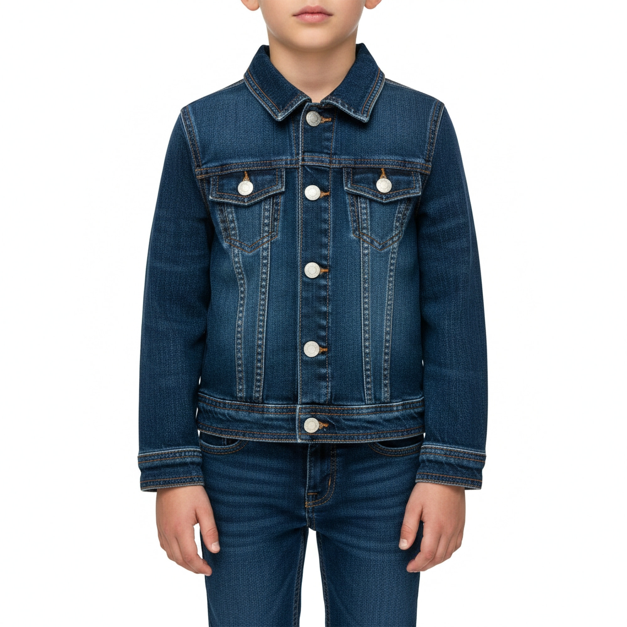 Giubbino denim Polo Club St Martin Blu