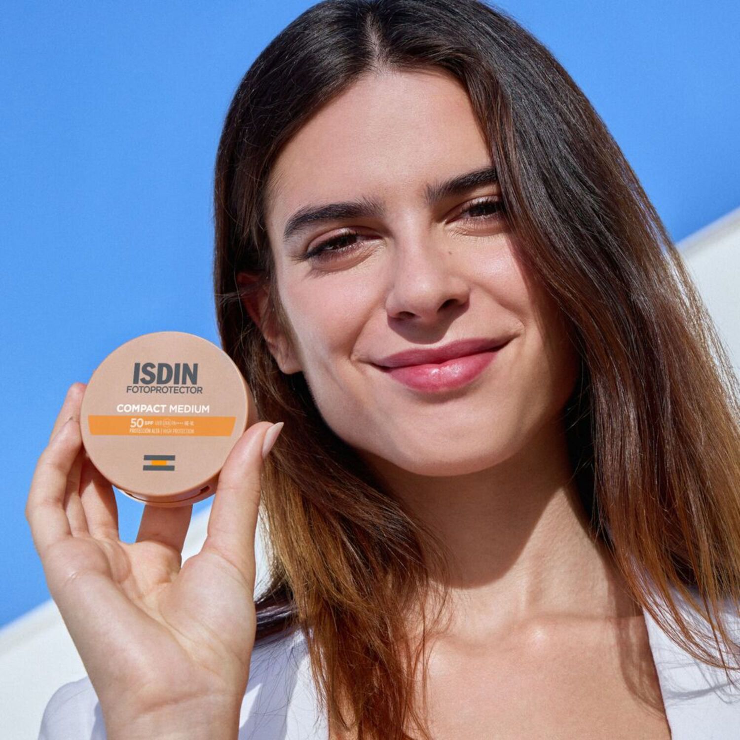 Fotoprotector SPF 50 - Protection Solaire Compacte