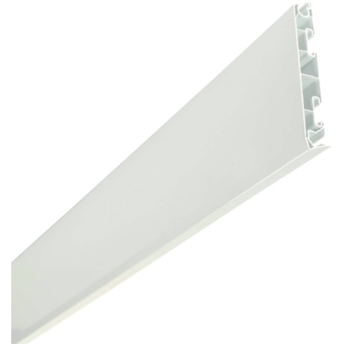 Planche de rive alvéolaire Belriv NICOLL H.17 cm x 4 m - Blanc - C-AB174B
