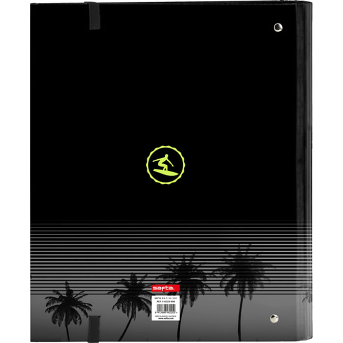 Carpeta 4 anillas 35mm c/recambio safta "surf"