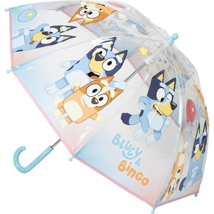Paraguas Manual Poe Burbuja Bluey