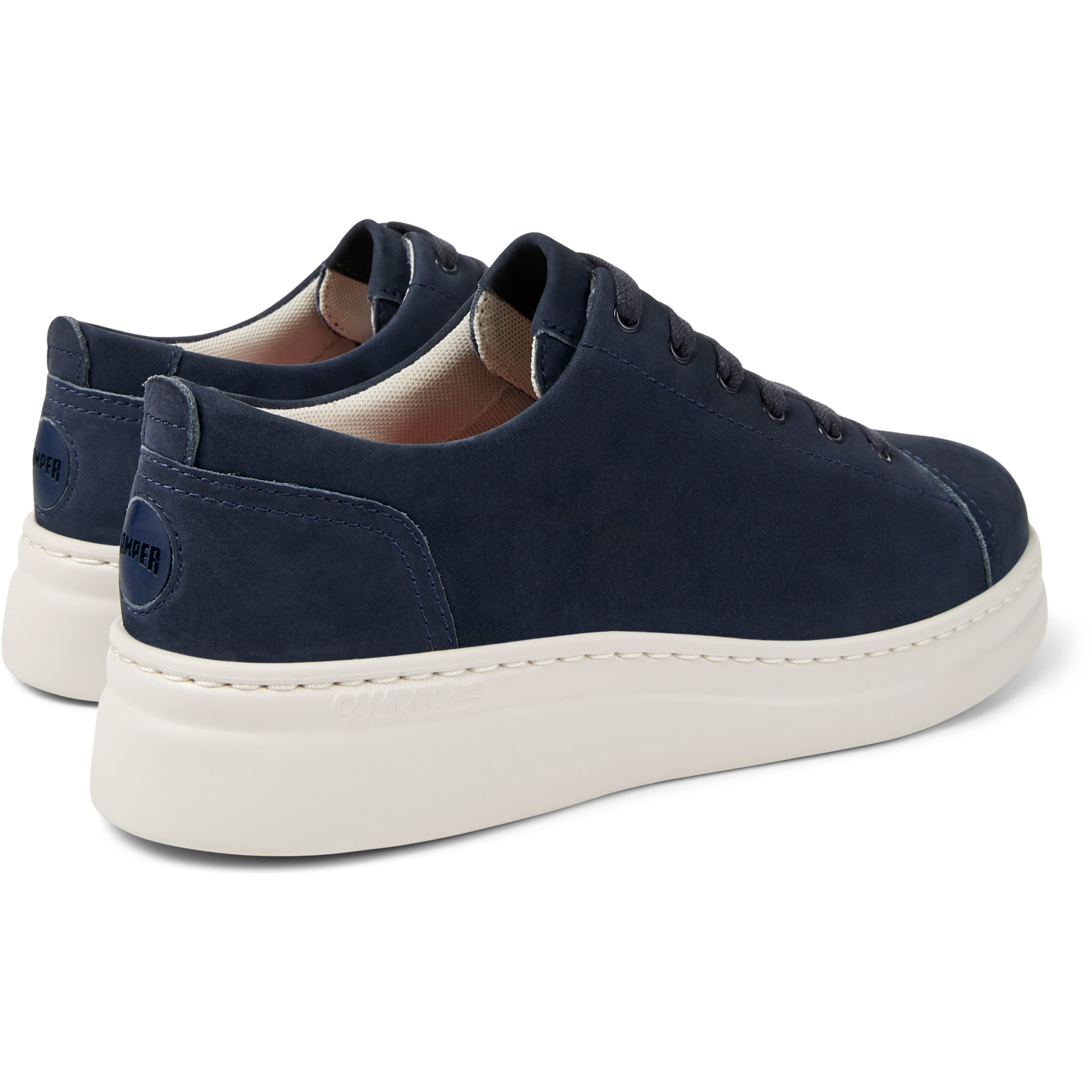 Sneakers - CAMPER Runner Up - Blu - Pelle nabuk