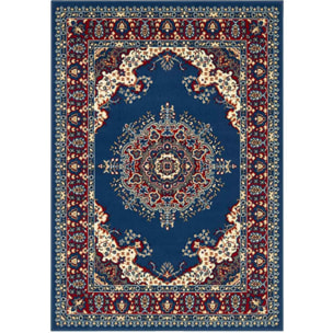 Tappeto Disegno Orientale Classico Azzurro