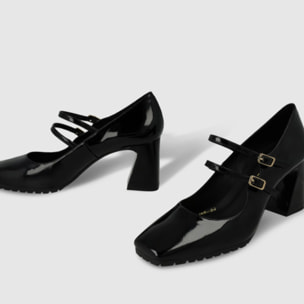 ZAPATOS DE SALÓN NEGROS BRE4923