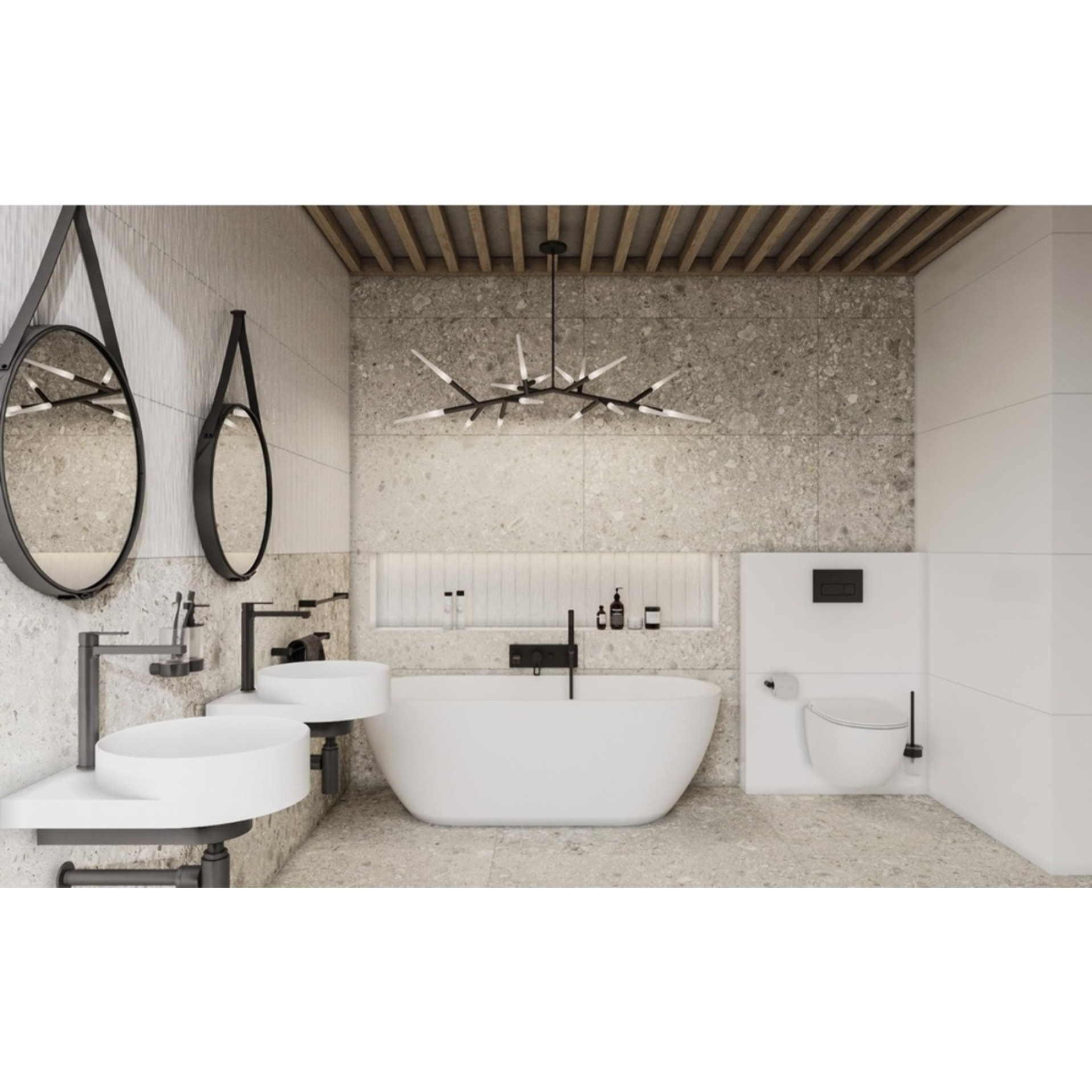 B-Way R Brosse WC, noire (SATDBWAYR37)