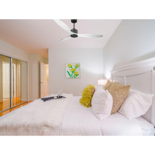 Ventilador de techo Reversible Termostato Wifi Motor DC Techos Inclinados Mando a Distancia Hypersilence Memoria SalD166C0365199 PURLINE