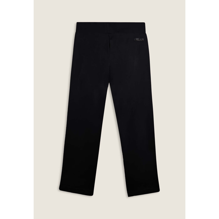 Pantaloni sportivi con gamba dritta e dettagli luminosi