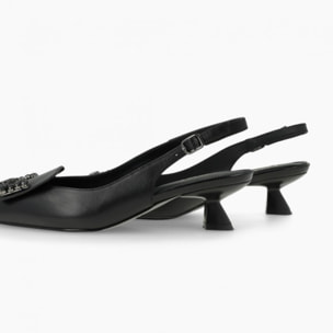 ZAPATOS DE SALÓN NEGROS A-RINO