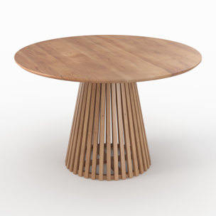 Table ronde en bois d'acacia 4 personnes - Képès
