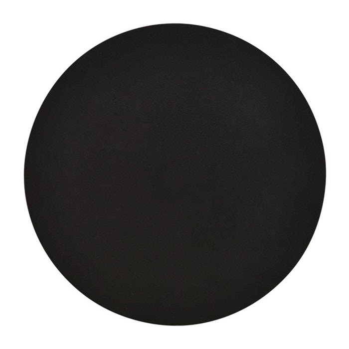 Lampada da parete Form minimalista in acciaio nero