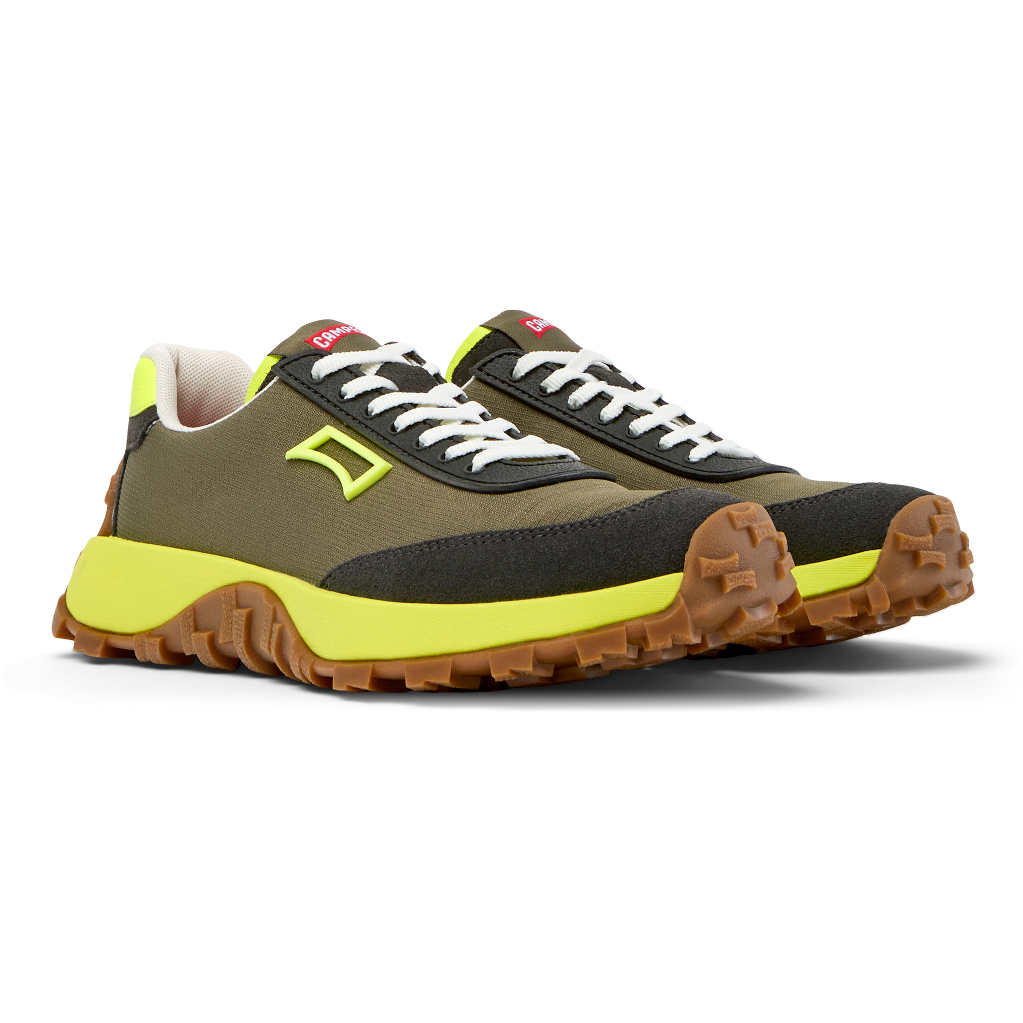 Zapatillas - CAMPER Drift Trail - Verde - Textil técnico