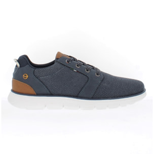 Armata di Mare Scarpe Uomo Sneakers Casual Stringate con Soletta Rimovibile in Memory Foam AMU S24L508 Navy Blue