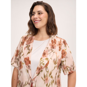 Fiorella Rubino - Chaqueta estampada - Beige