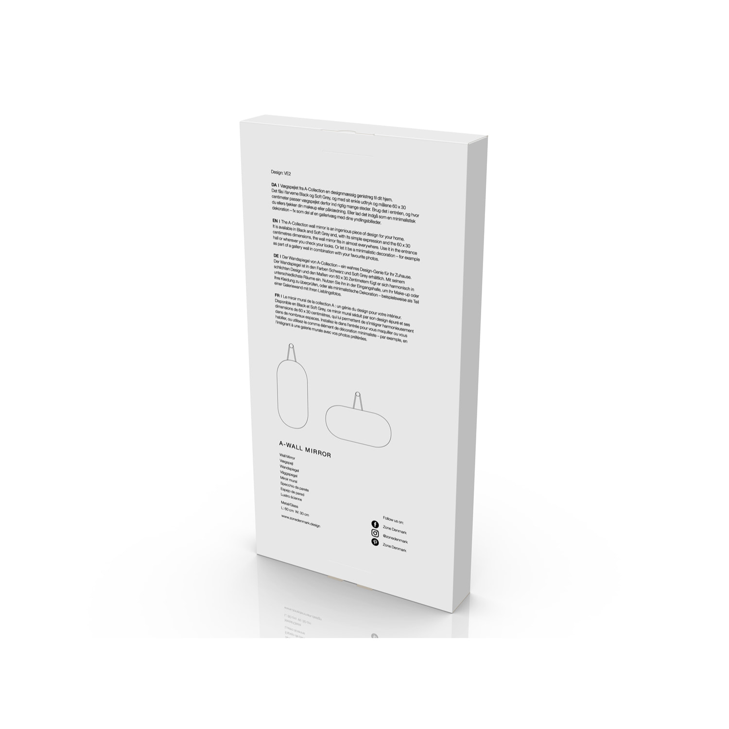 Miroir mural A-Wall Mirror