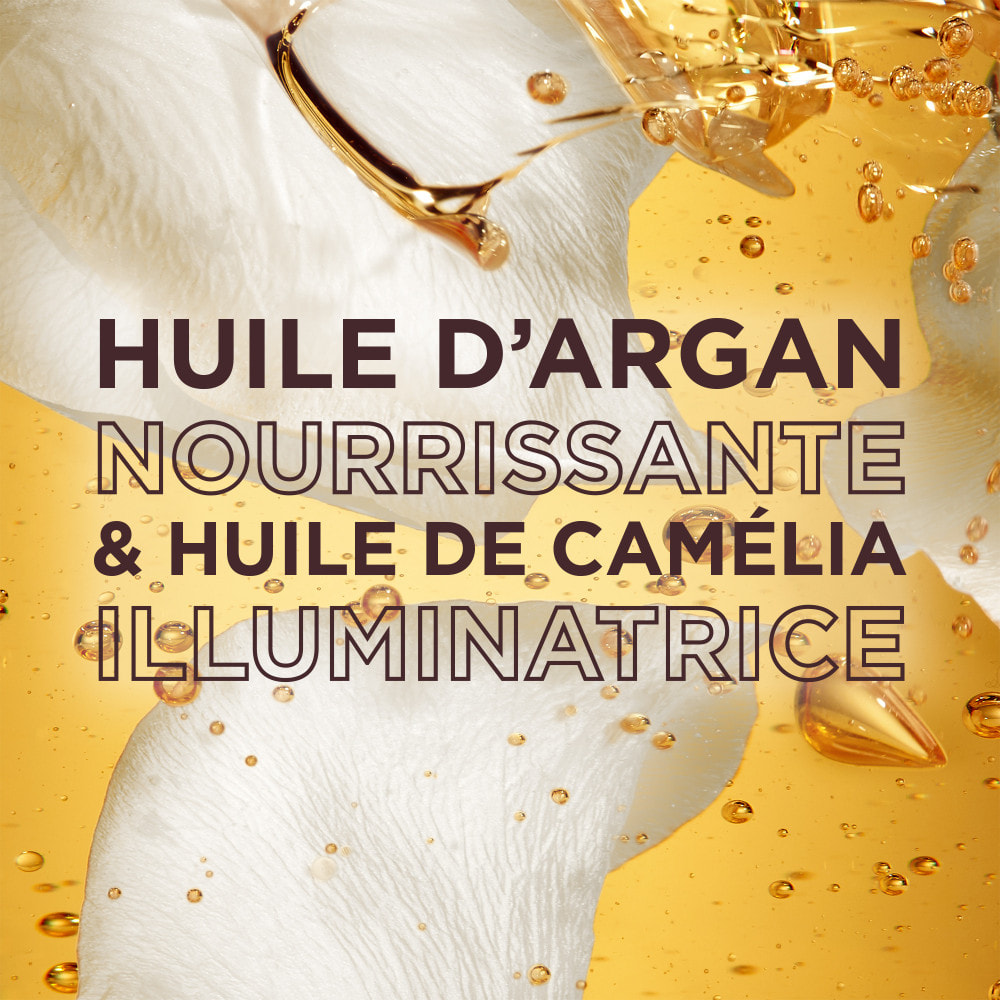 Lot de 6 - Garnier Ultra Doux Huiles Merveilleuses Shampooing Nourrissant à l'Huile d'Argan & de Camélia 600ml - Homme & Femme