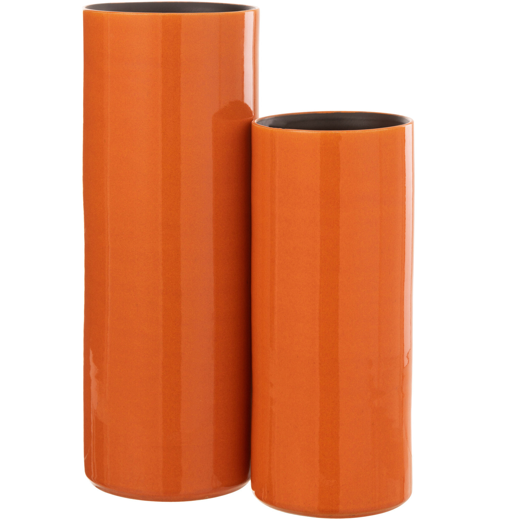 J-Line vase Flexible - céramique - orange - large