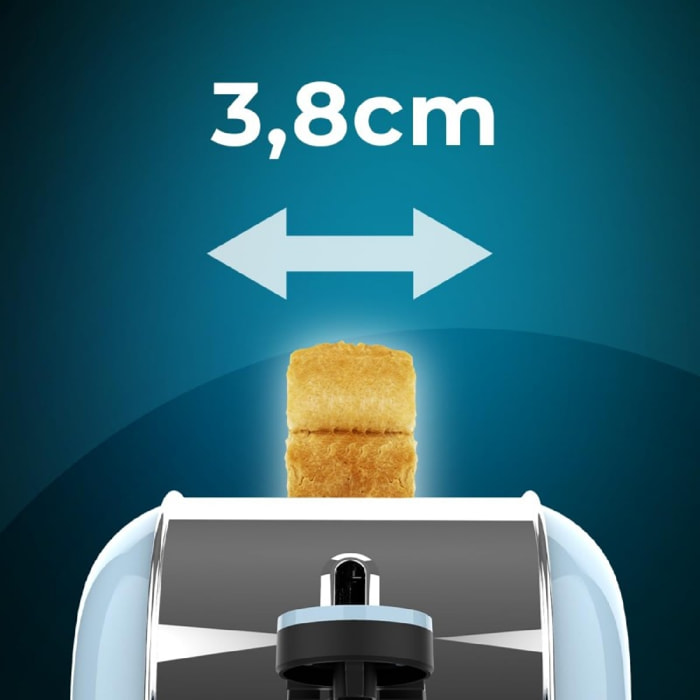 Cecotec Tostapane Toastin' time 850 Blue Long