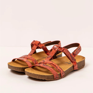 Sandalias 0946S SNAKE TEJA/ I BREATHE color Teja