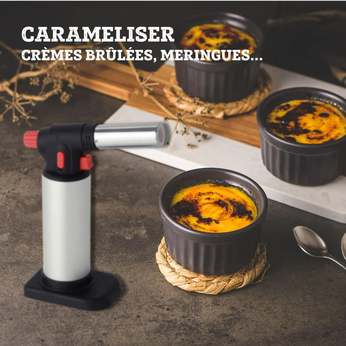 Chalumeau de cuisine 18,5 x 13,5 x 8,8 cm FM Professional
