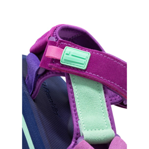 Sandalias Mujer Forest High Franjas Multicolor