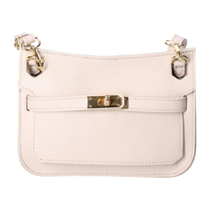 Borsa a tracolla da donna - Modello Katie - 100% vera pelle - 23.0 x 17.0 x 5.0 cm