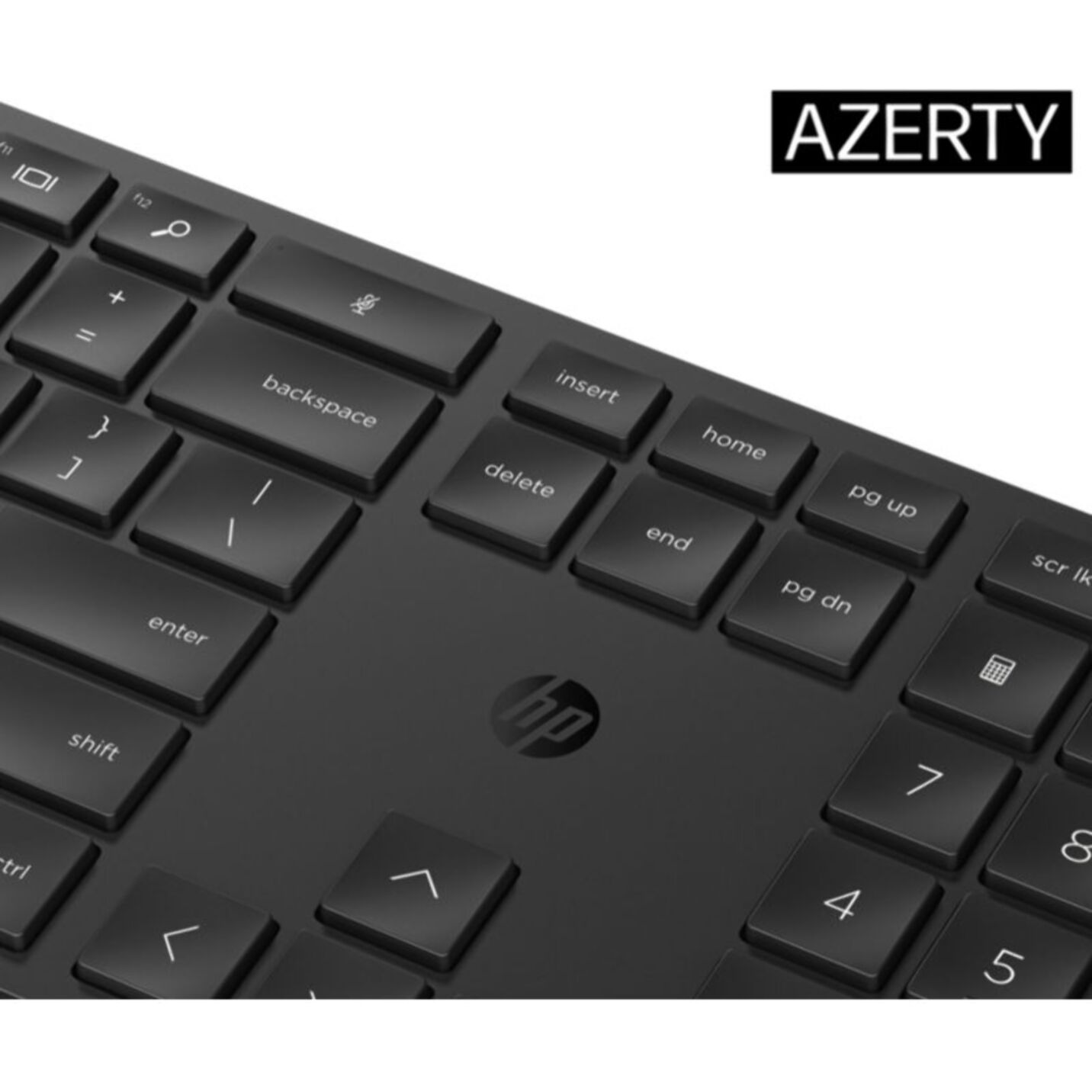 Clavier + Souris HP 650 Noir sans fil