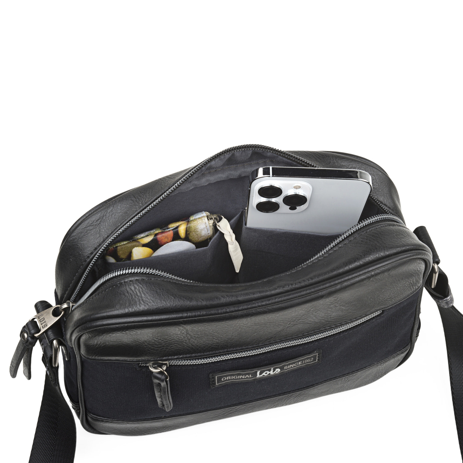 Bolso Bandolera Mujer Sint/Pu Lois Lawrence Negro