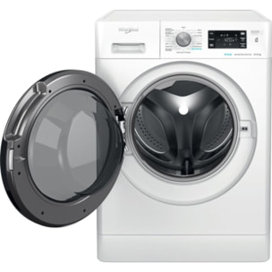Lave linge séchant hublot WHIRLPOOL FFWDB864489BVFR - 8/6 kg - 1400 tr/min - Classe C - Moteur induction