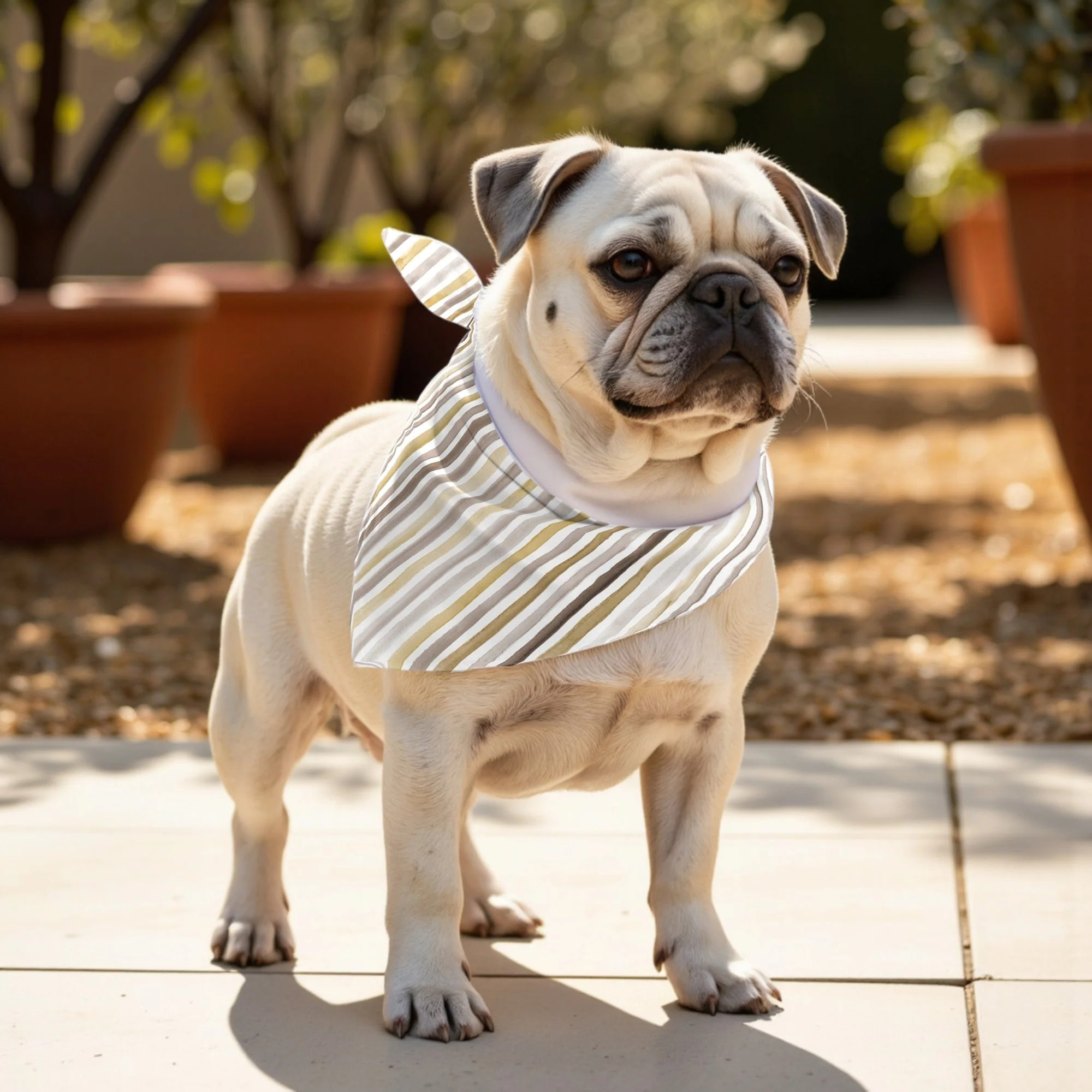Pack de 2 bandanas pour animaux Naiara MarrOn