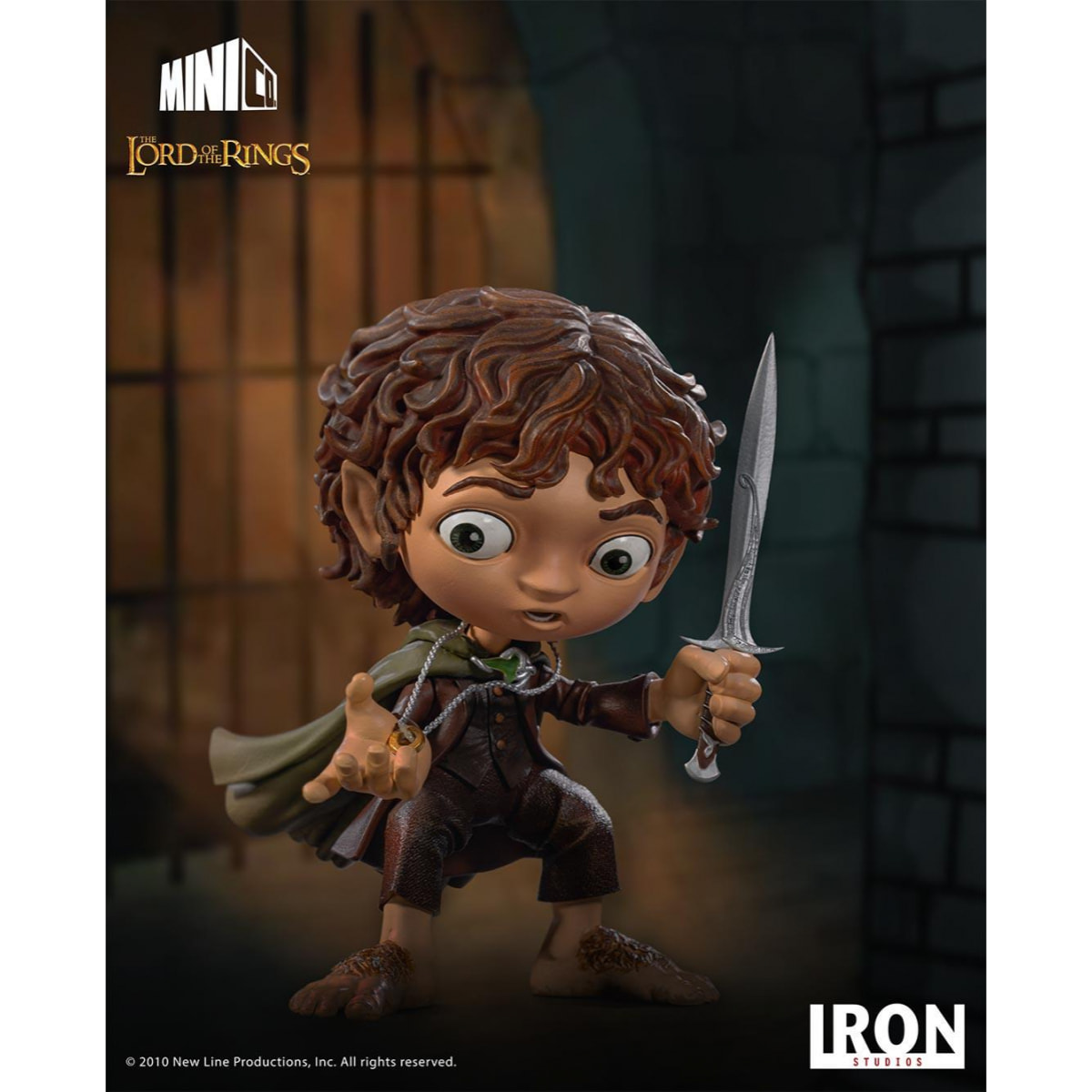 Il Signore Degli Anelli Statua MiniCo Frodo Iron Studio