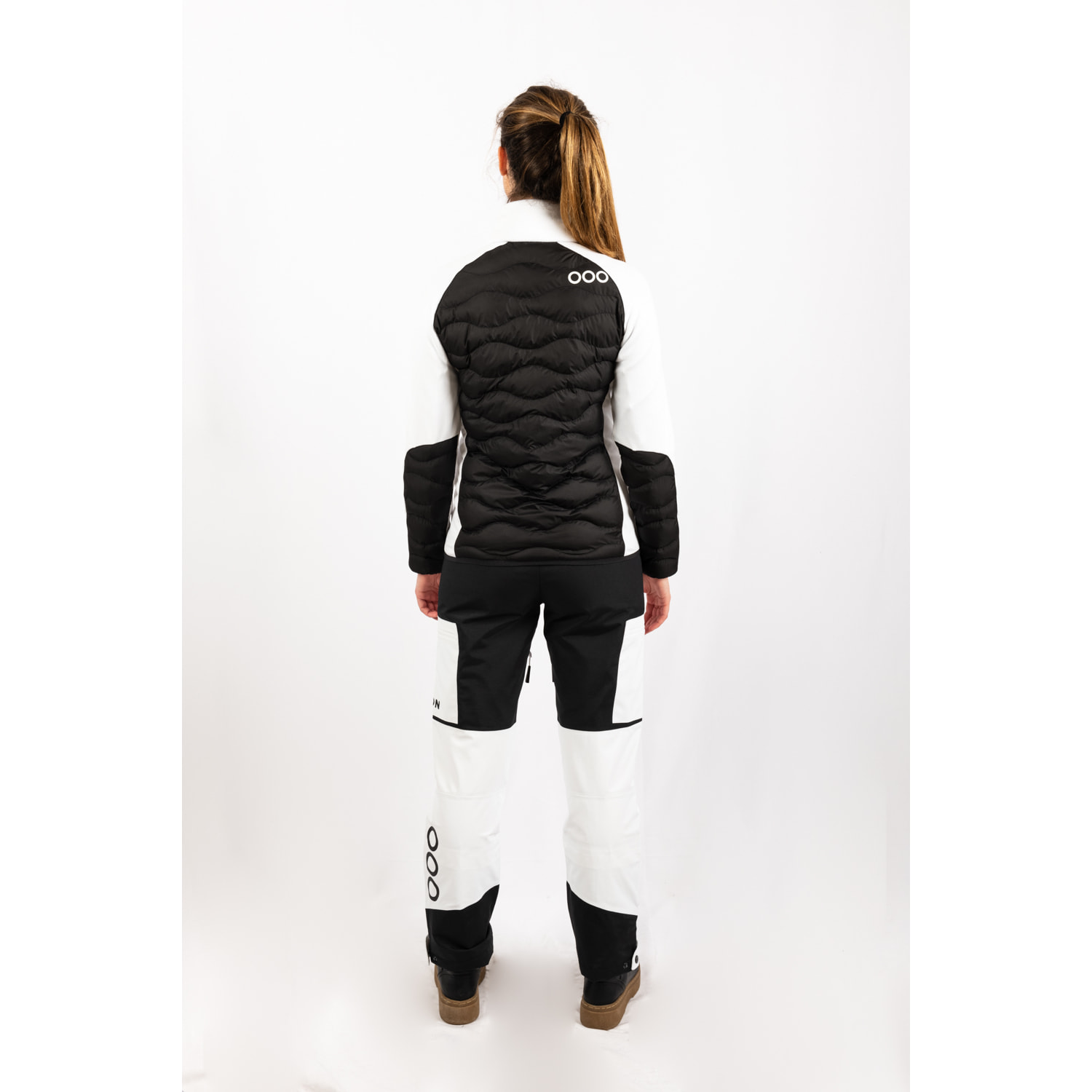 Pantaloni da donna ECOExplorer Pants di ECOON - Nero e Bianco