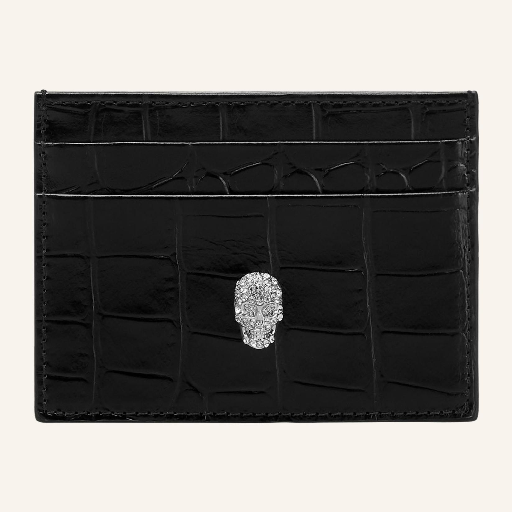 PHILIPP PLEIN Credit Cards Holder SKULL