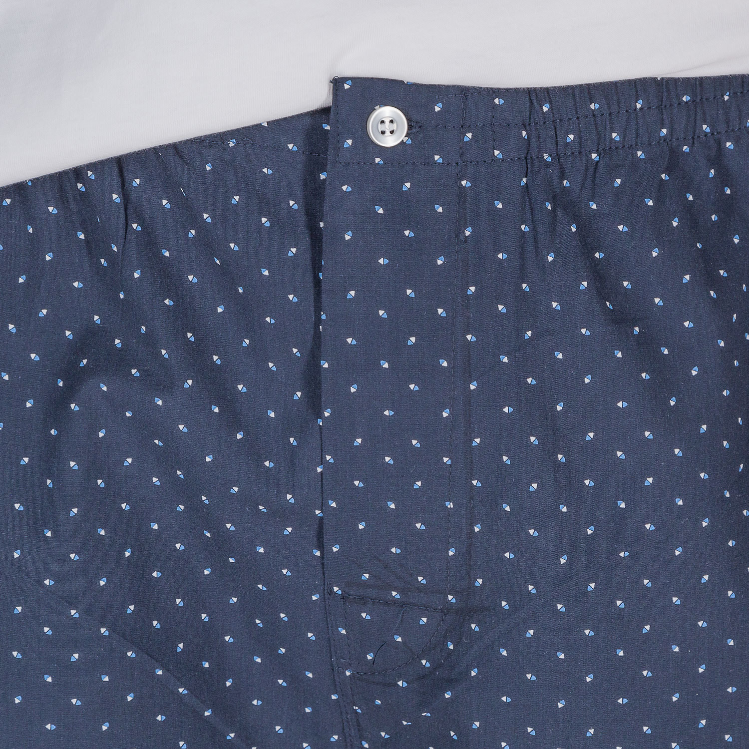 PIGIAMA GRINO blu con microfantasie