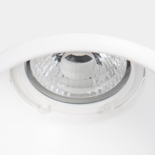 LEDS·C4 Downlight Dome Ø90 5W Blanco Ip23 902Lm