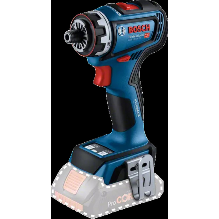 Perceuse visseuse BOSCH GSR 18V-90 FC Professional - Sans batterie, ni chargeur - 06019K6202