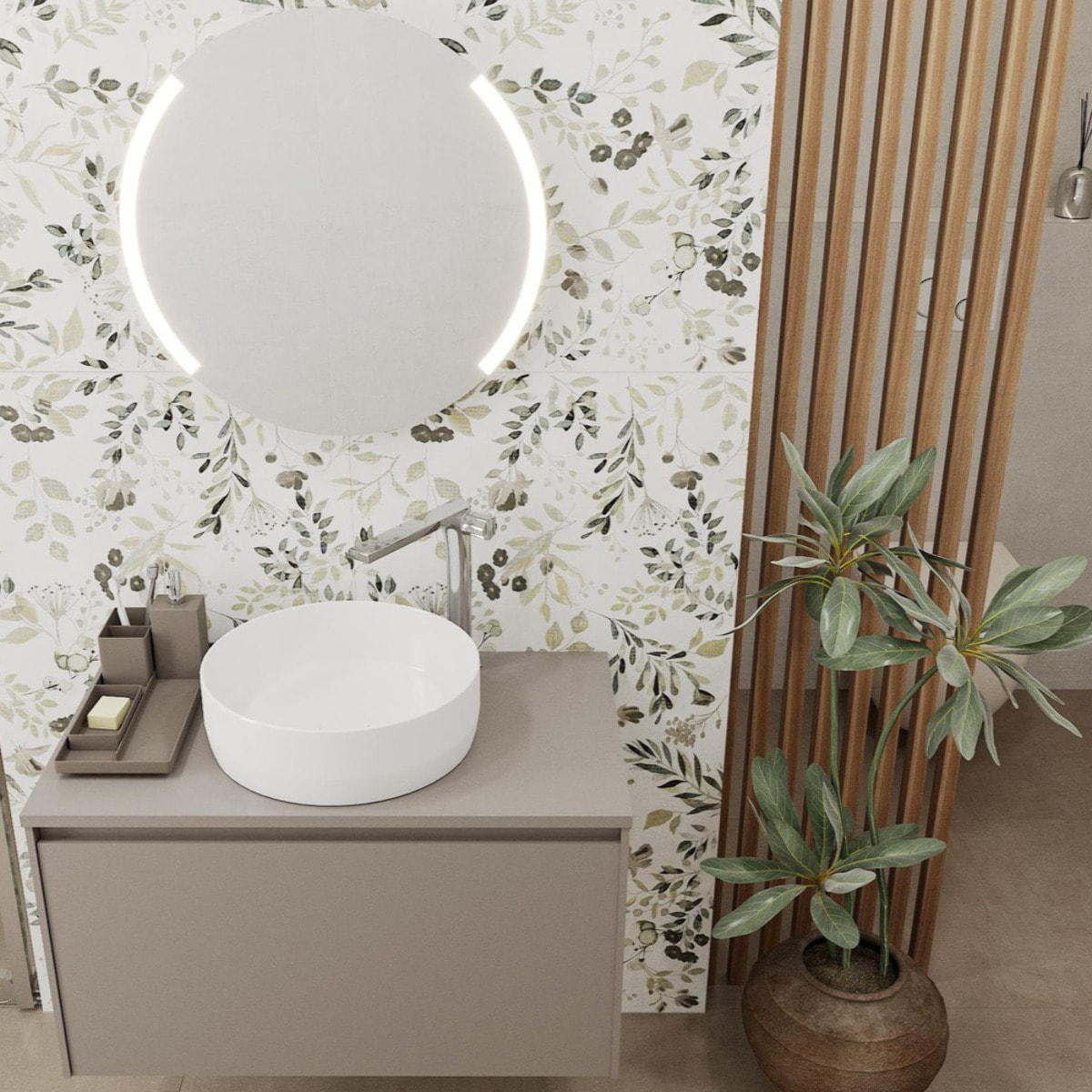 Mélangeur lavabo chromé haut SAT Evolution sans vidage  (SATBSEVO285)