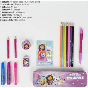 Set Papelería Coloreable Gabby´S Dollhouse