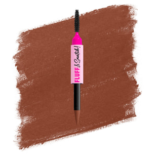 NYX Professional Makeup Fluff & Snatch Crayon Sourcil Précision Effet Poudré AUBURN