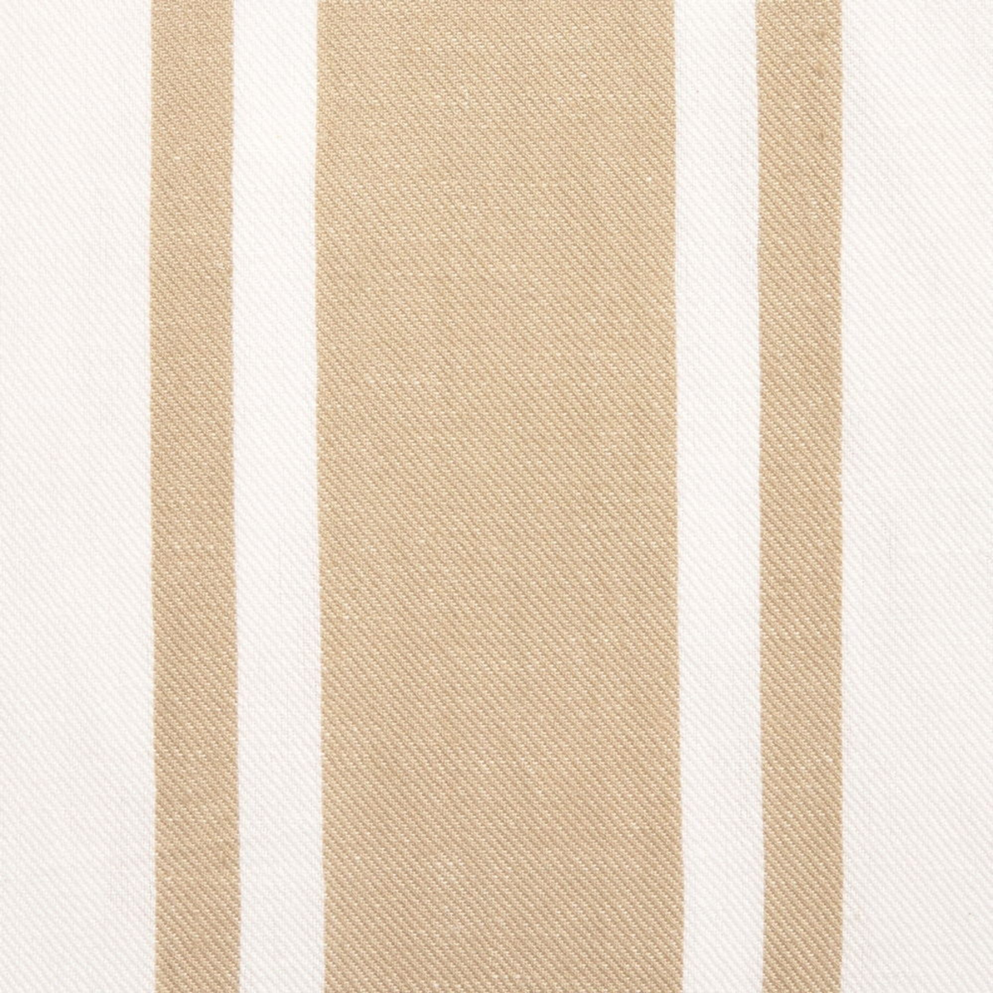 Funda de cojín algodón rayas Sonacu color marron beige Algodón