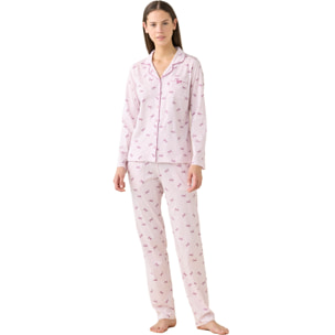 Pigiama donna estivo in cotone articolo stripes. Noidinotte