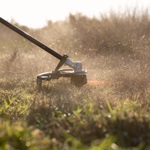 Desbrozadora eléctrica con cable, 1200W, 230V, doble corte hilo 2 mm, ancho corte 35cm - Greencut GGT1200C