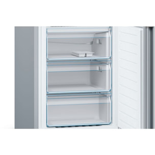 Réfrigérateur combiné BOSCH KGN36VLED Série 4 VitaFresh