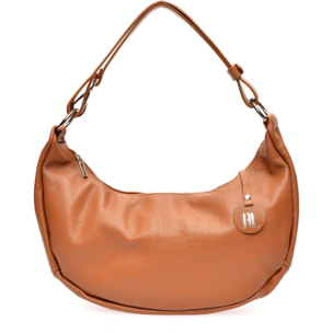 Borsa a tracolla Anna Luchini Cammello