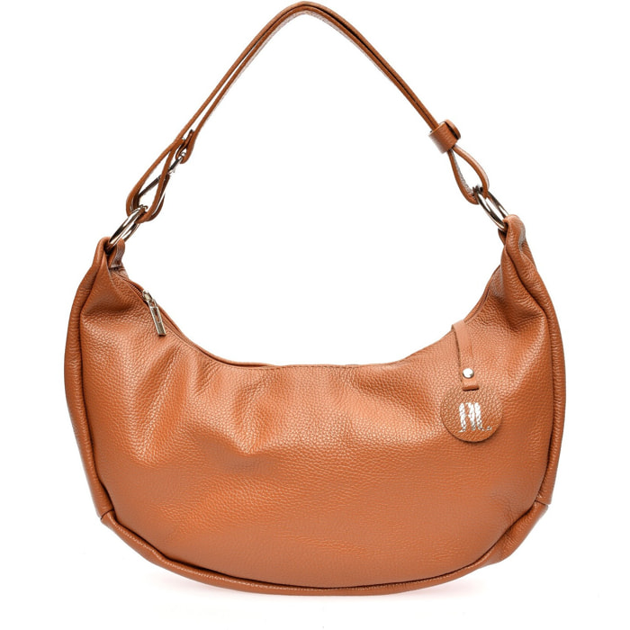 Borsa a tracolla Anna Luchini Cammello