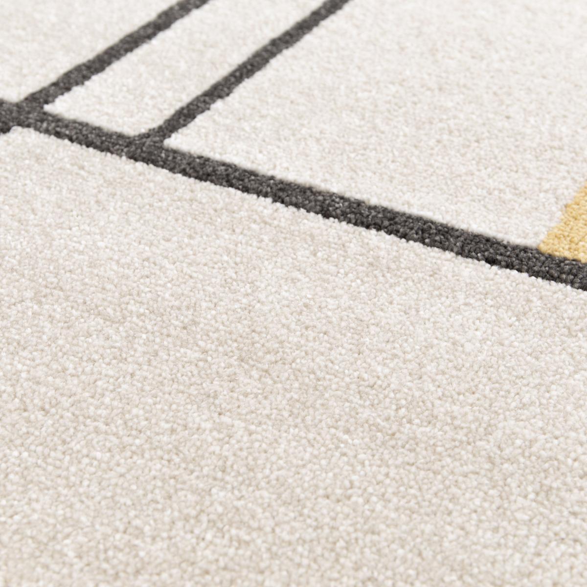 Tapis contemporain Lofe motif géometrique